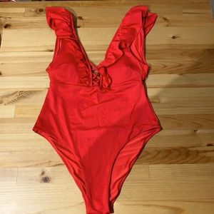 H&M Swimsuit Red